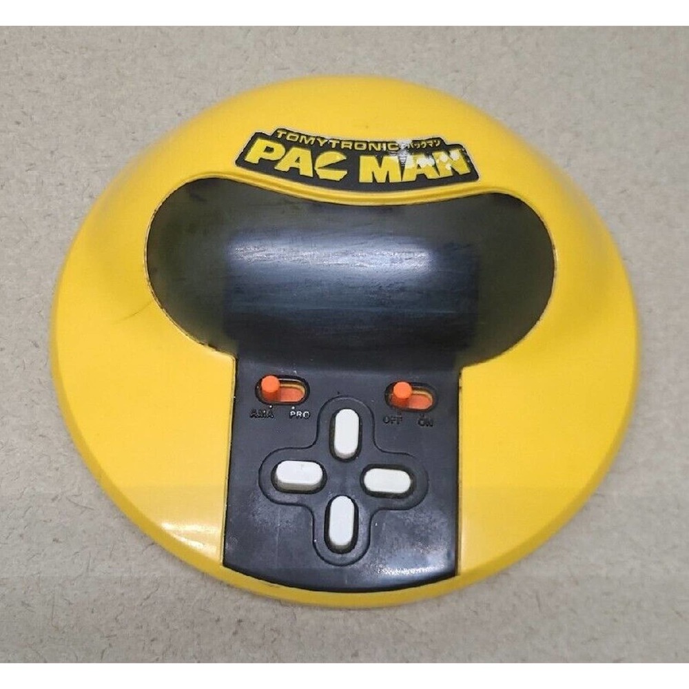 Vtg 1981 Tomytronic Pac Man Electronic Handheld Tomy Video Game WORKS PERFECTLY